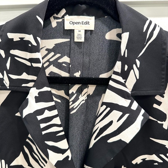 Open Edit printed blouse - Picture 3 of 5